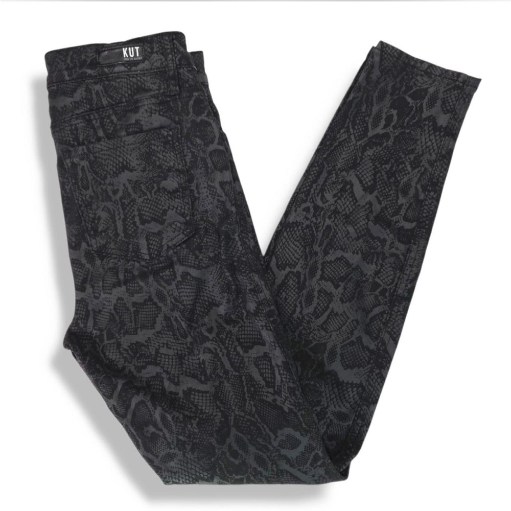 Kut from the Kloth Women's Snake Skin Skinny Jeans